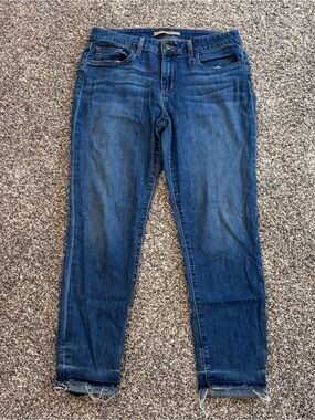 Joe's Jeans Women's Dark Blue Ankle Crop Denim